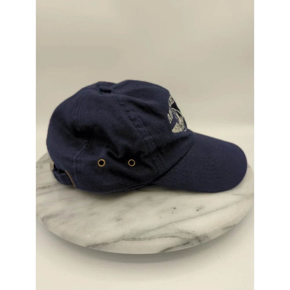 Fahrenheit‎ Air Force One Youth Baseball Cap Navy Blue Cotton Adjustable Hat